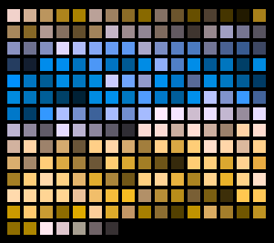 Deutan palette